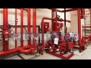 تصميم غرفة طلمبات الحريق